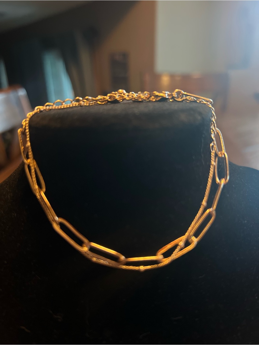 Amazon Gold Link Bracelets - Polished Chain Link Design